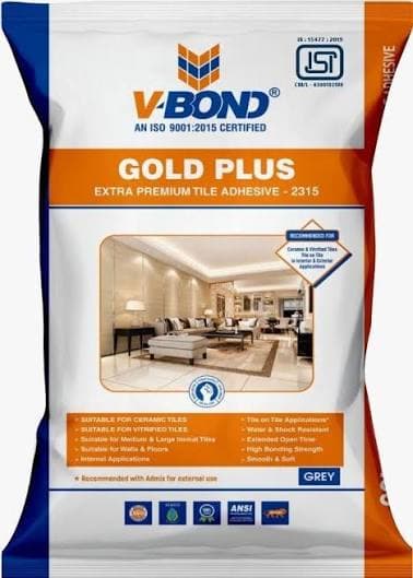 V-Bond extra premium tile adhesive bag